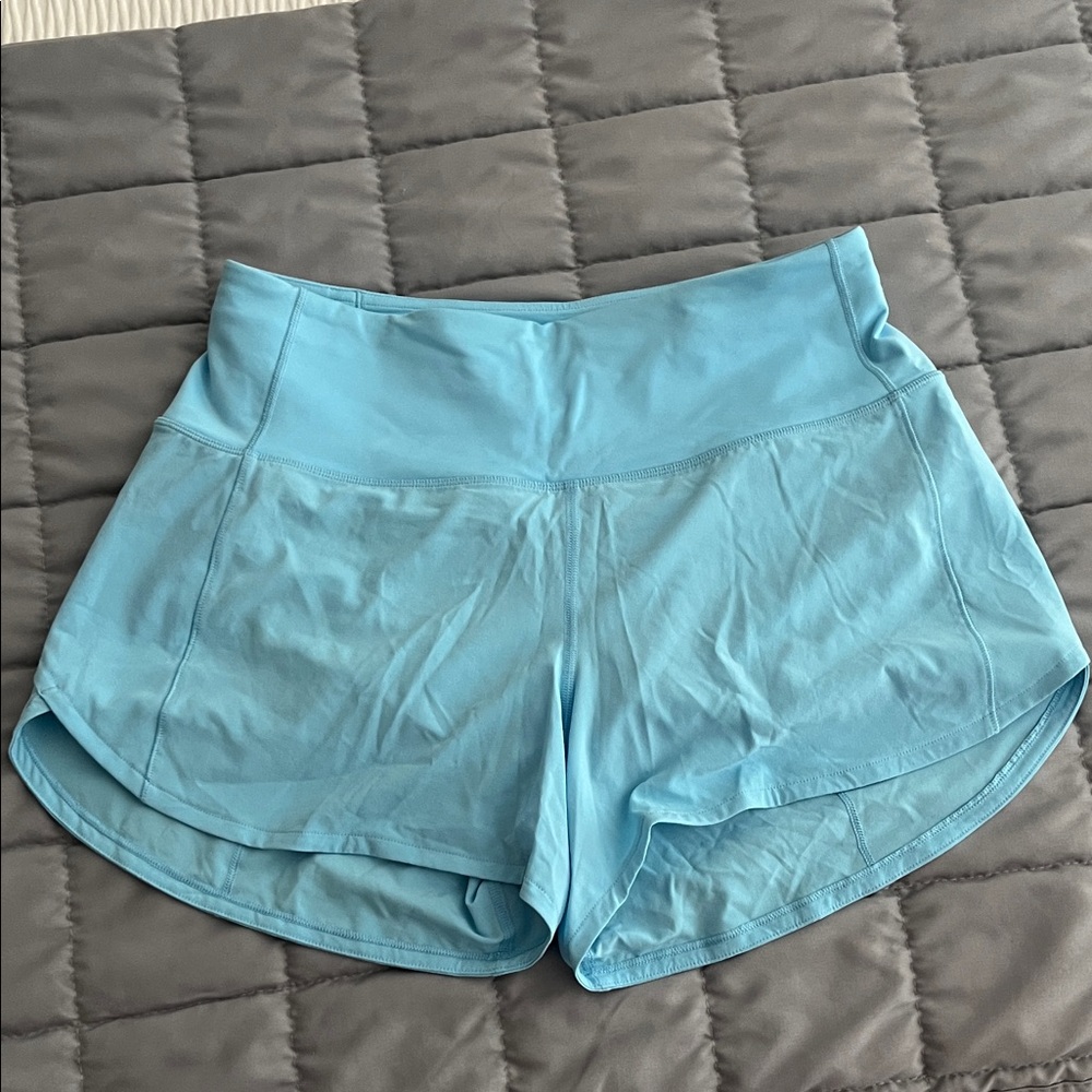 Lululemon Sky Blue Women's Athletic Shorts
